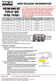 HKS PISTON RING SET N19 D87.0 4-Cyl.