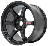 Gram Lights 57DR 17x9.0 +38 5x100 Semi Gloss Black Wheel