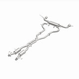 MagnaFlow BRE Exhaust Kit 11-21 Jeep GRAND CHEROKEE 5.7L