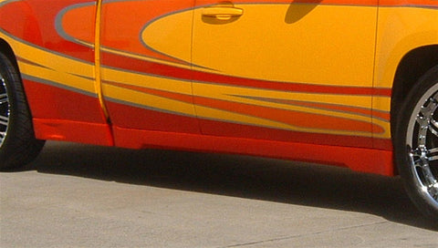 2007-2013 Silverado Extended Cab Pickup Side Skirts by Street Scene