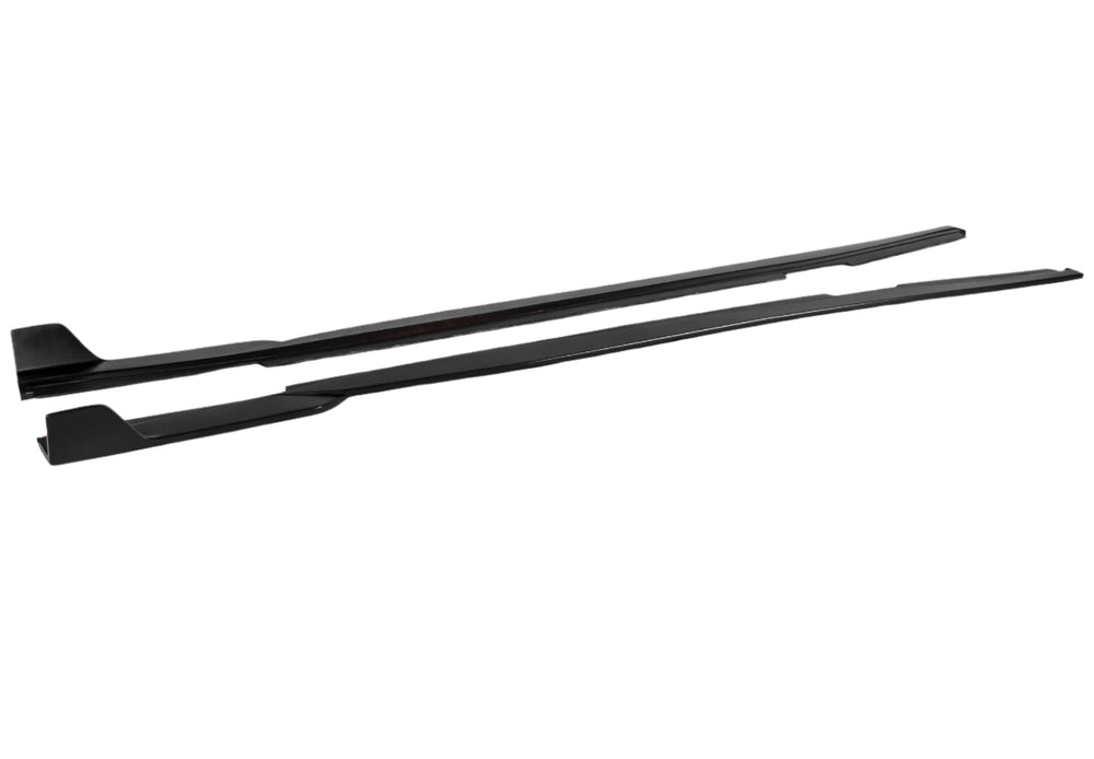 2016-2018 Chevrolet Camaro SS Side Skirts Only Painted Black by Street Scene