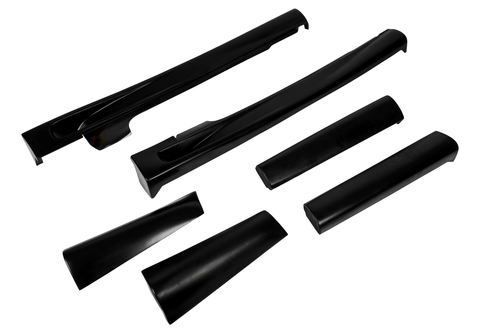 1997-2003 Ford F150 Extended Cab Styleside Pickup 6-pc Kit Short Bed Side Skirts by Street Scene