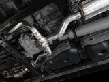 AWE 0FG Exhaust for 3rd Gen Toyota Tundra - Dual Diamond Black Tips