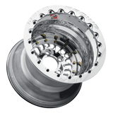 Weld RPM 15x10 / 5x4.75 / 4 BS / 3.18 HB - Polished Center - Polished Shell - Polished SBL MT Wheel