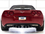 AWE Tuning 09-13 Chevrolet Corvette 6.2L Touring Edition Axle-Back Exhaust w/ Chrome Silver Tips