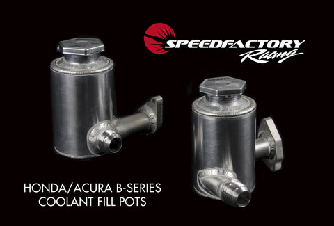 SpeedFactory Racing Honda/Acura B-Series RACE Cooling System Fill Pots