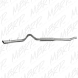 MBRP 2003-2007 Ford F-250/350 6.0L EC/CC Cat Back Single Side (Stock Cat)