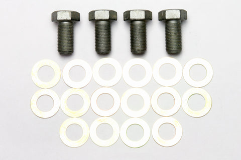 Wilwood bolt kit BRACKET/SPINDLE cpp drop spindle 5/8-18X1.25 LG hhcs W/WASHERS 4 pack