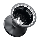 Weld Delta-1 TA 16x16 / 5x5.5 / 4 BS / 3.5 HB - Black - Polished DBL Wheel