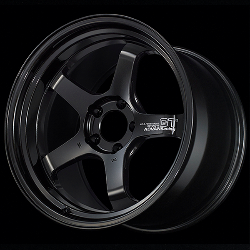 Advan GT Beyond-R 18X8.5 / +30 Offset / 5x114.3 BC / 73mm Bore / Racing Titanium Black