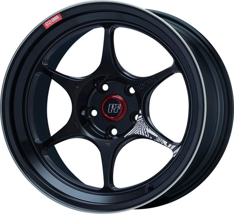 Enkei PF06 18x9.5 5x114.3 40mm Offset 75mm Bore Black Machined