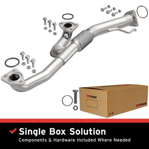 BRE Exhaust 08-12 Accord 3.5L Front Pipe Kit