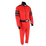 RaceQuip Red SFI-1 1-L Suit - Medium Tall