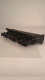 TOYOTA 2JZGTE Billet Intake Manifold 6 Injector, Black Anodized