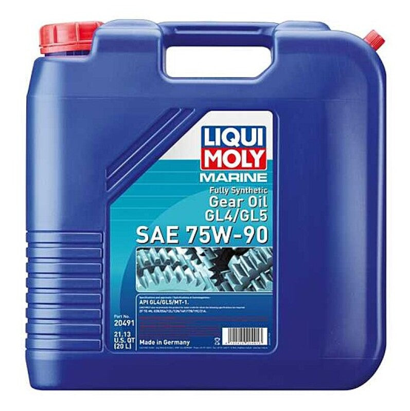 gear oil marine LIQUI MOLY 20L Marine Fully Synthetic Gear Oil (GL4/GL5) SAE 75W90
