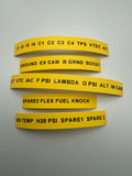 Almanzar Motorsports 4 Cylinder Engine Label kit