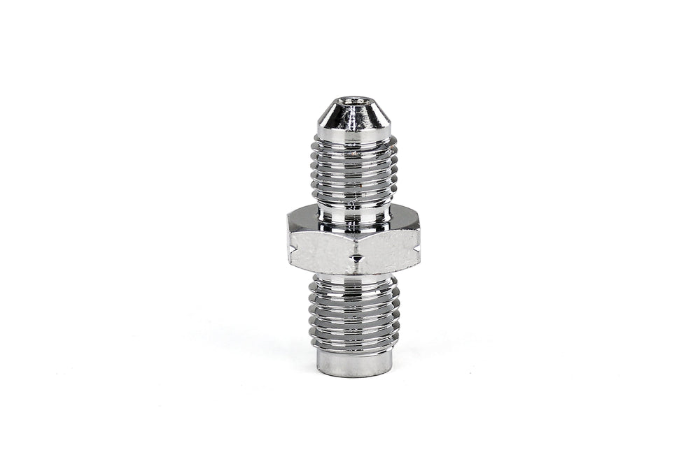 HPS Performance Steel M10 x 1.00 Inverted Flare to AN-3 Adapter AN306-05-4ST
