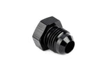 HPS Performance -6 AN Fittings Plug AN Male 37 Degree Flare Aluminum Black