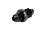 HPS Performance -6 AN to 5/8-18 Male to Inverted Flare Male Power Steering Adapter, Aluminum, Black