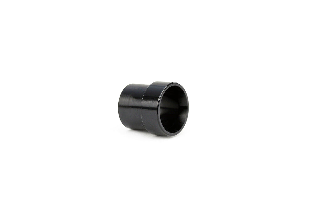 HPS Performance -8 HPS Hard Line AN Tube Sleeve Aluminum Black