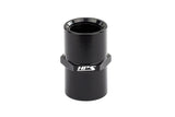 HPS Performance Straight 1/4'' NPT Female to Female Coupler Adapter Aluminum Black