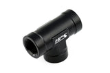 HPS Performance 1/8'' NPT Female Tee Coupler Adapter, Aluminum, Black