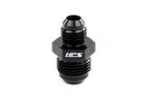 HPS Performance AN -10 to AN -6 Male To Male Reducer Union Coupler Adapter Aluminum Black