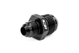 HPS Performance -12 AN to -6 AN Male To Male Reducer Union Coupler Adapter, Aluminum, Black