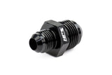 HPS Performance AN -12 to AN -8 Male To Male Reducer Union Coupler Adapter, Aluminum, Black