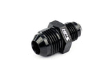 HPS Performance AN -10 to AN -6 Male To Male Reducer Union Coupler Adapter, Aluminum, Black
