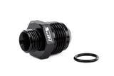 HPS Performance -10 AN Male to -6 O-ring Boss (ORB) Port Thread Male Adapter, Aluminum, Black
