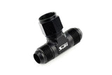 HPS Performance AN-12 Aluminum Tee Adapter with Female on Side AN9251-12