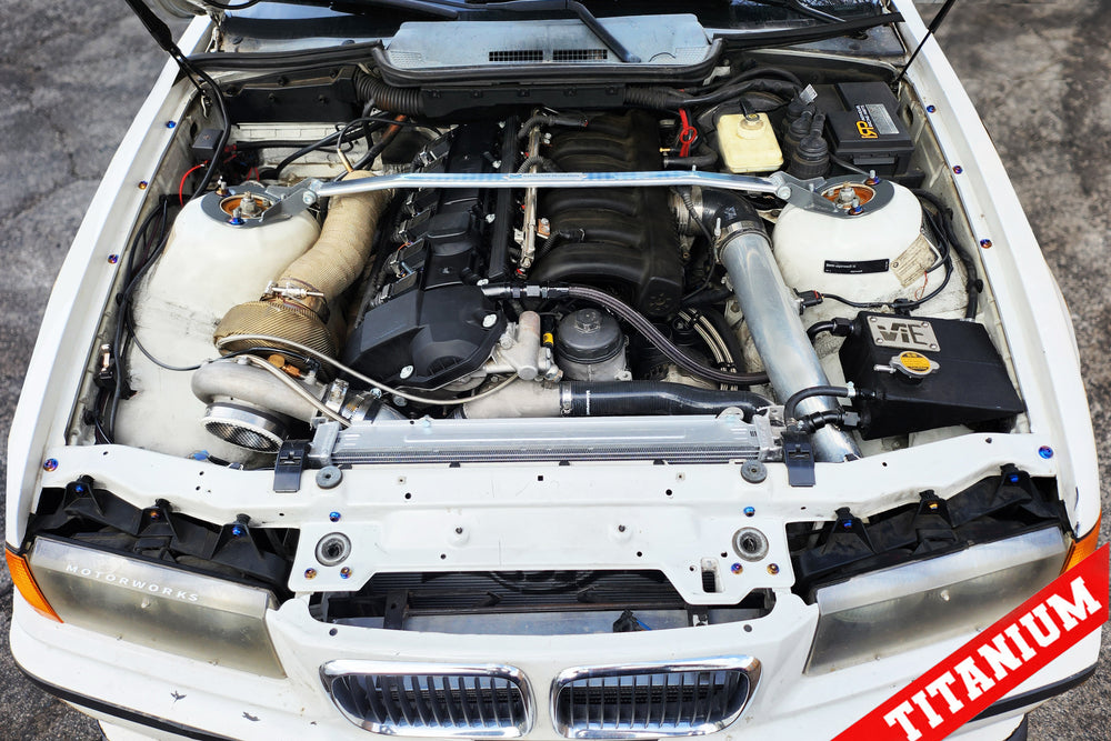 Titanium BMW E36 1992-1998 Dress Up Hardware Kit
