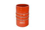 HPS 4 inch ID 6.5 inch Long Ultra High Temp 4-ply Reinforced Silicone CAC Coupler Hose Hot Side