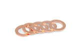 Replacement Copper Washer for HPS Stainless Steel Magnetic Oil Drain Plug Bolt M20 x 1.5 - 5pcs Pack