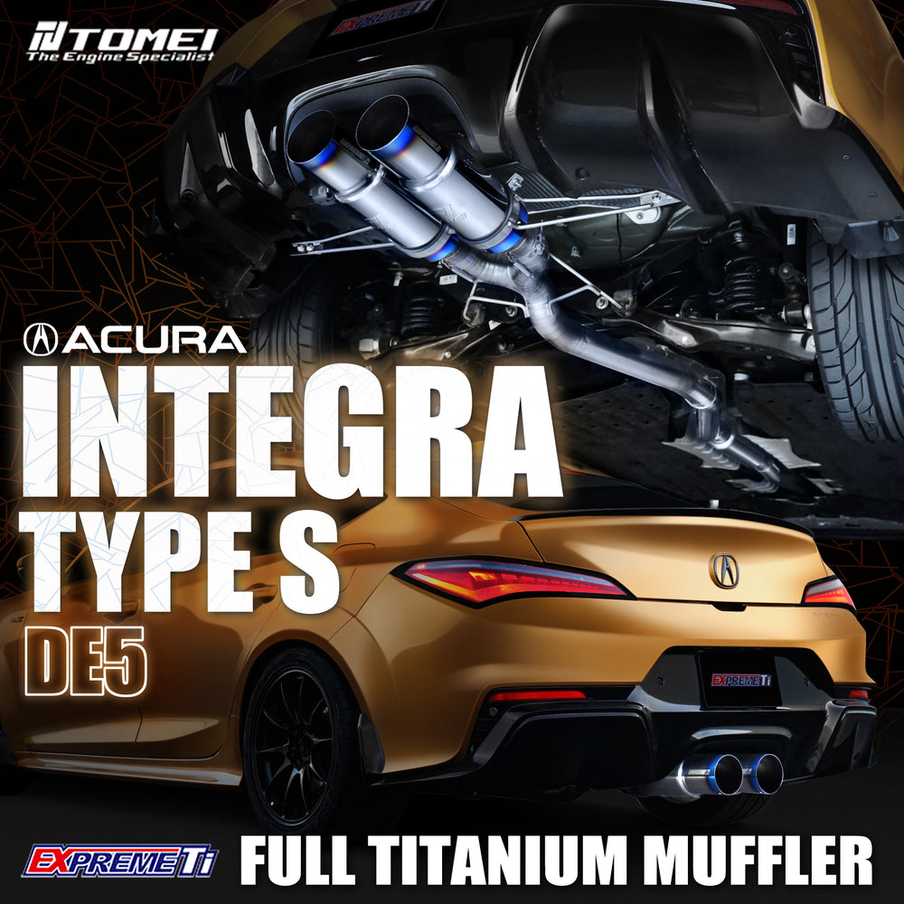FULL TITANIUM MUFFLER EXPREME Ti INTEGRA TYPE S DE5 TYPE-D