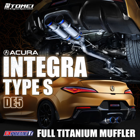 FULL TITANIUM MUFFLER EXPREME Ti INTEGRA TYPE S DE5 TYPE-D