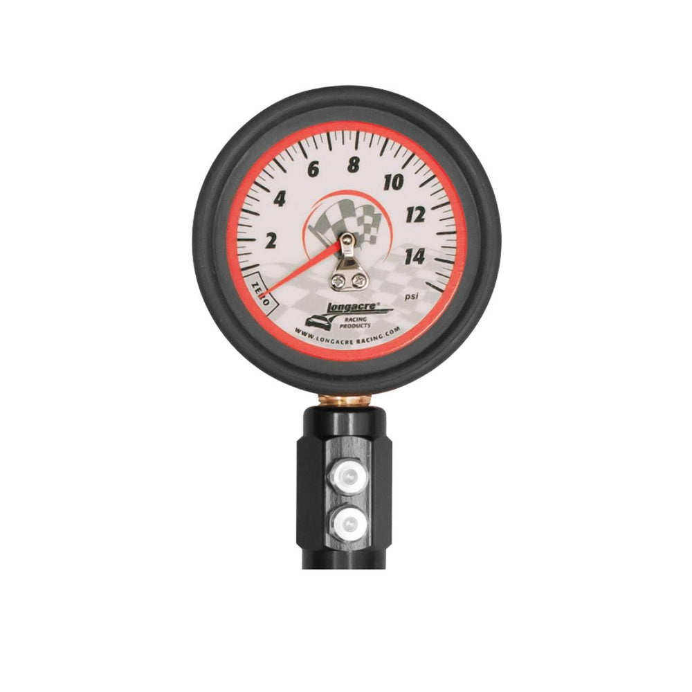 Deluxe 2 ½” Tire Gauge 0-15 PSI by 1/4 lb.