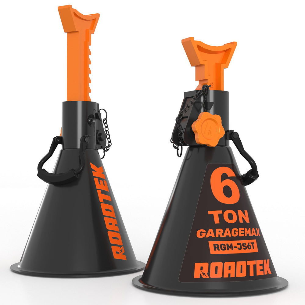 RGM-JS6T GarageMax 6T Heavy Duty Steel Jack Stands - Pair