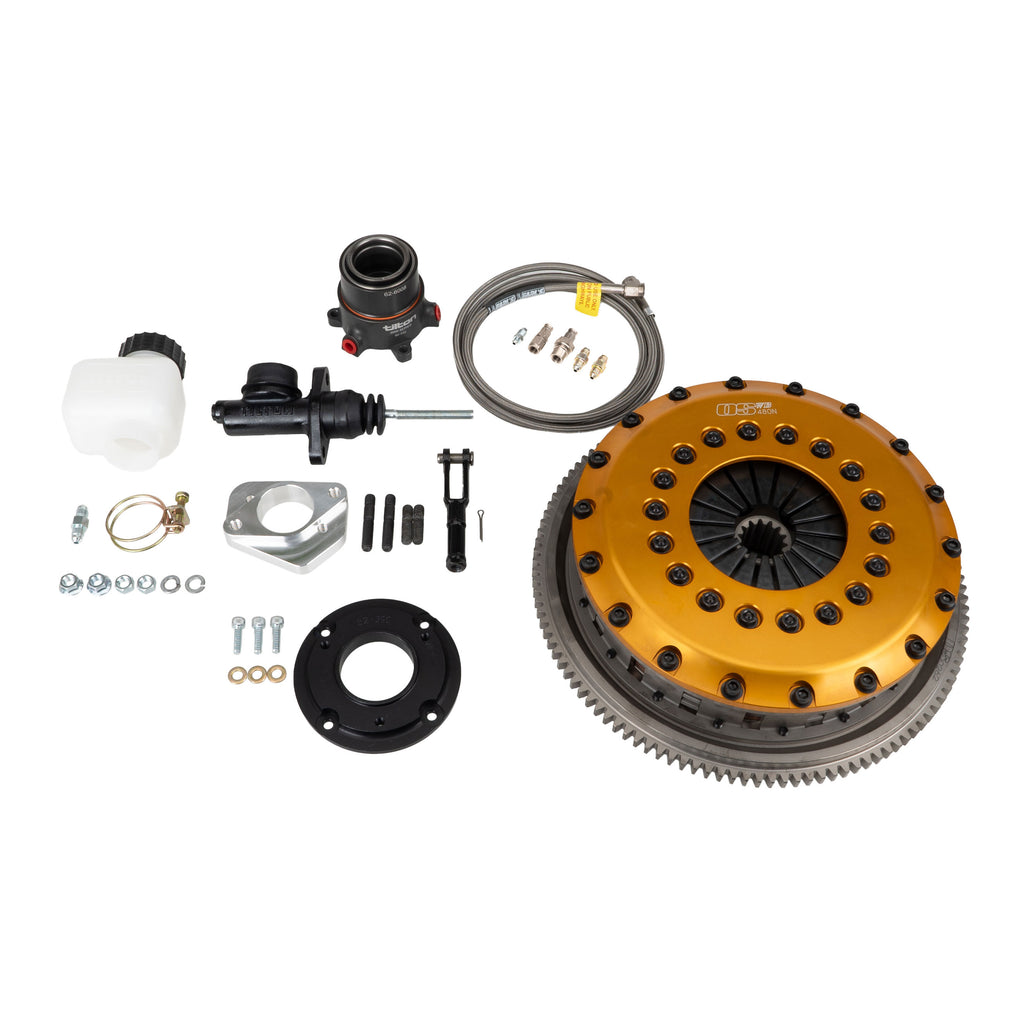 Toyota Supra MK4 OS Giken Tilton Hybrid Triple Disc Clutch kit V160
