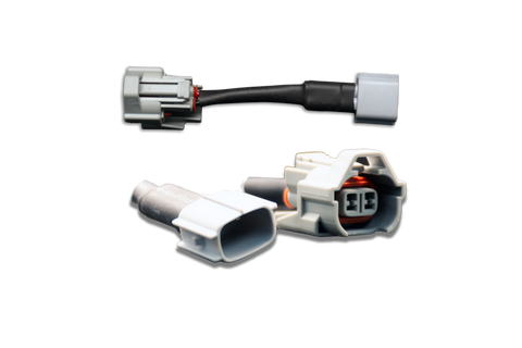 Set of 4 Denso (female) to Toyota (male) injector plug adaptors (padpdtot4)