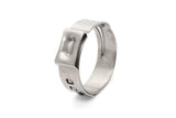 HPS 304 Stainless Steel Ear Hose Clamps Effective Range 20.3mm - 23.5mm 100pcs pack