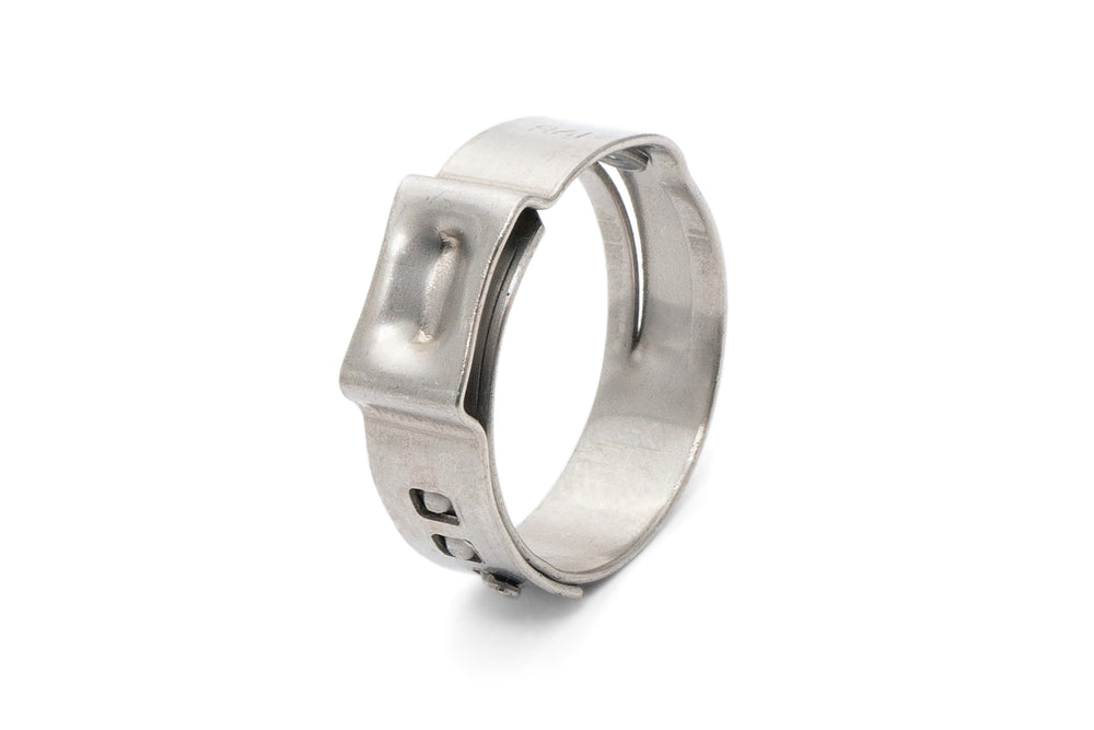 HPS 304 Stainless Steel Ear Hose Clamps Effective Range 13.2mm - 15.7mm 10pcs pack