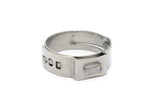 HPS 304 Stainless Steel Ear Hose Clamps, Effective Range 20.3mm - 23.5mm, 100pcs pack