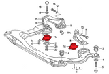 Gearbox mounts for Audi B4 I5 (Track hardness)