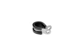 HPS 3/16" (5mm) ID Stainless Steel Cushion Loop Clamp (10pcs Pack) for Tube, Wire and Hose, Black Rubber EPDM