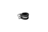 HPS 5/16" (8mm) ID Stainless Steel Cushion Loop Clamp for Tube, Wire and Hose, Black Rubber EPDM