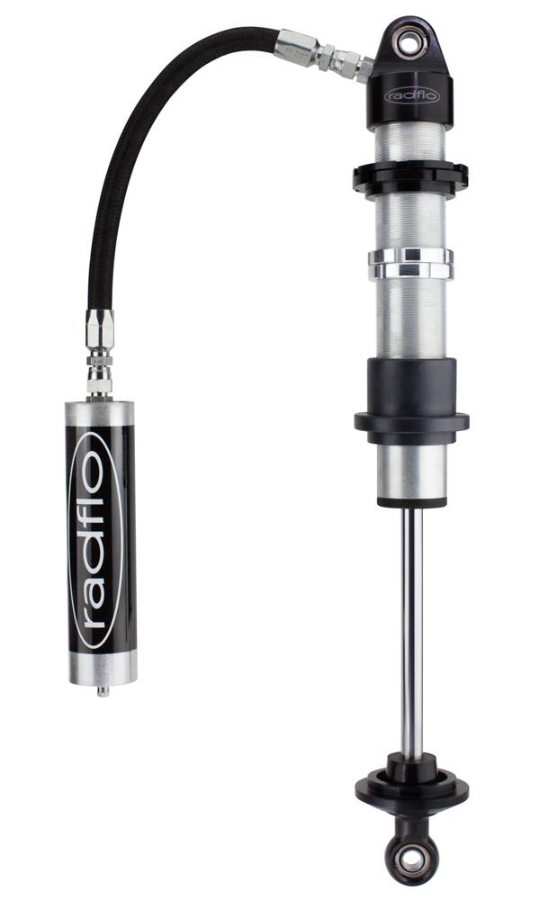 Radflo Off Road 2.0 Coilover 8" Travel 5/8" Shaft With Remote Reservoir And Dual Rate Spring Hardware