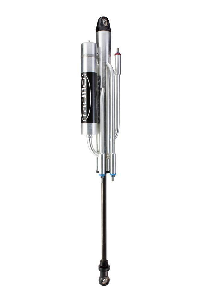 Radflo Off Road 2.5 Bypass 8" Travel 7/8" Shaft Piggy Back Reservoir 2 Tube