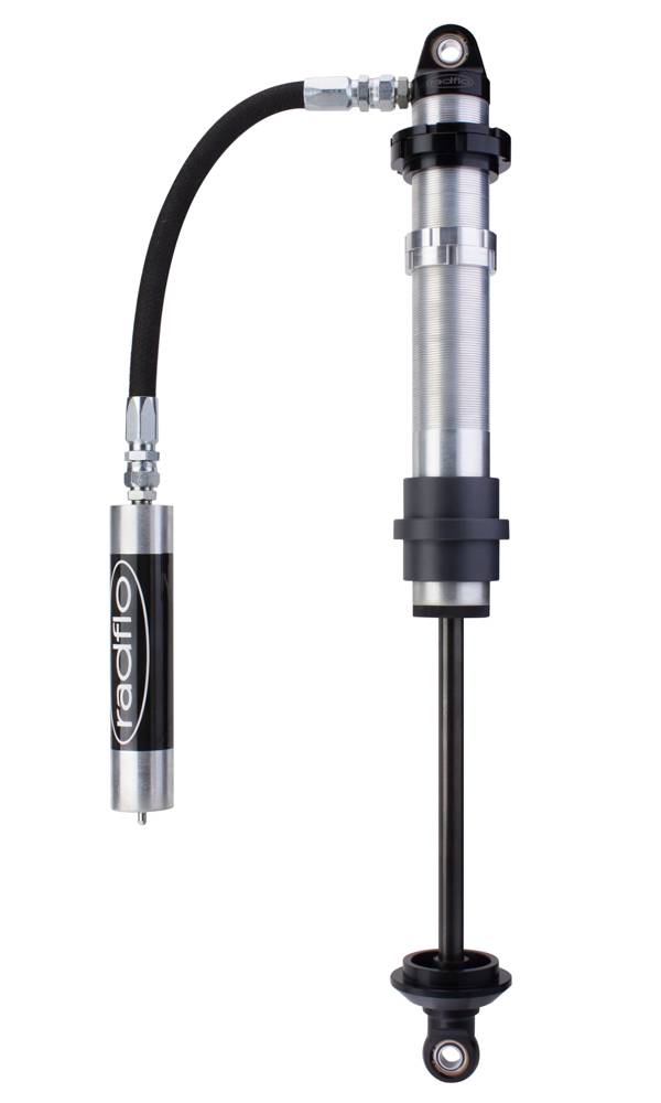 Radflo Off Road 3.0 Coilover 14" Travel 1" Shaft With Remote Reservoir 90 DEG Fitting And Dual Rate Spring Hardware